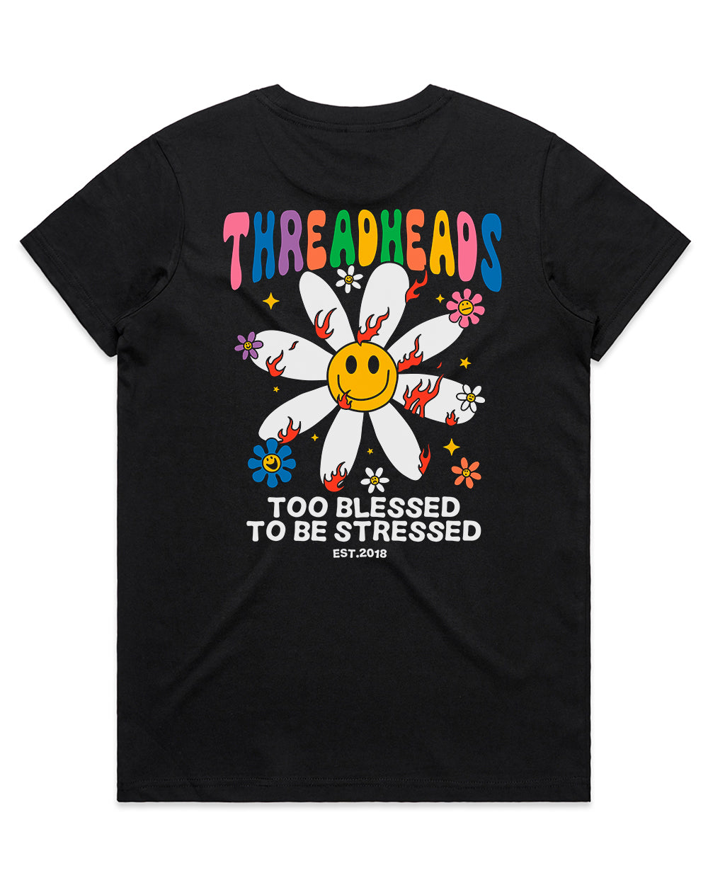 Too Blessed to be Stressed Women's Tee product image 2