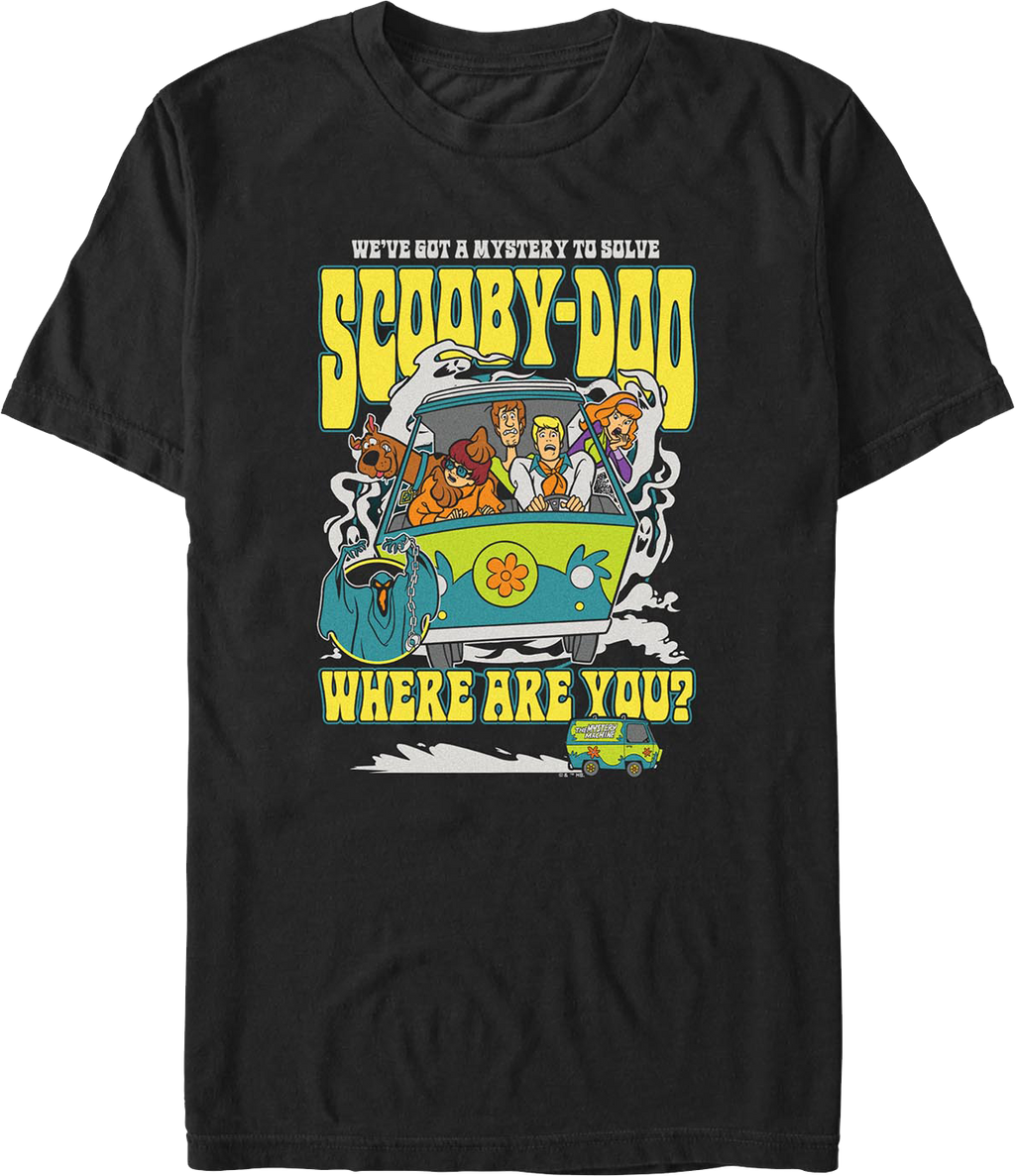 Black We've Got A Mystery To Solve Scooby-Doo T-Shirt product image 1