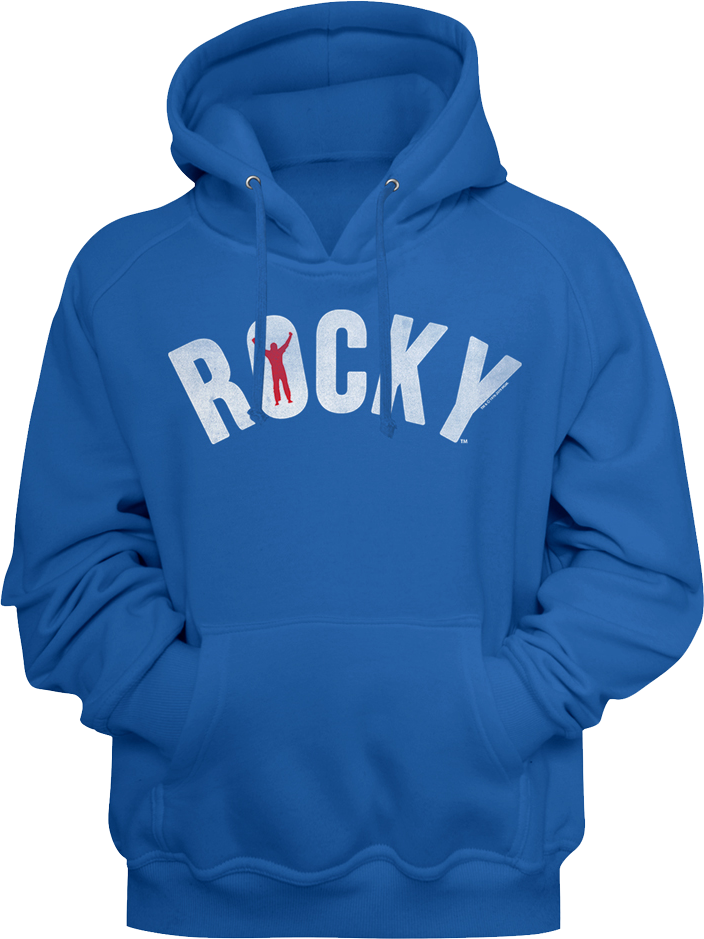 Blue Logo Rocky Hoodie product image 1