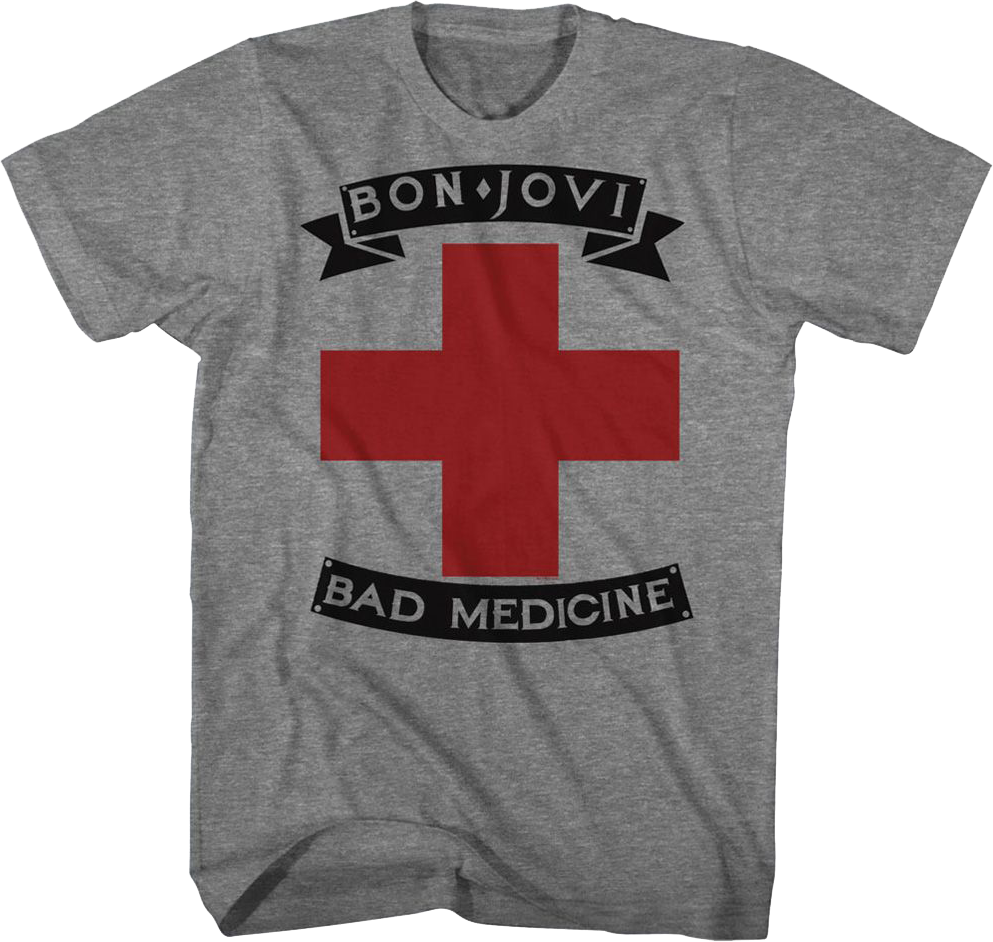 Vintage Bad Medicine Bon Jovi T-Shirt product image 1