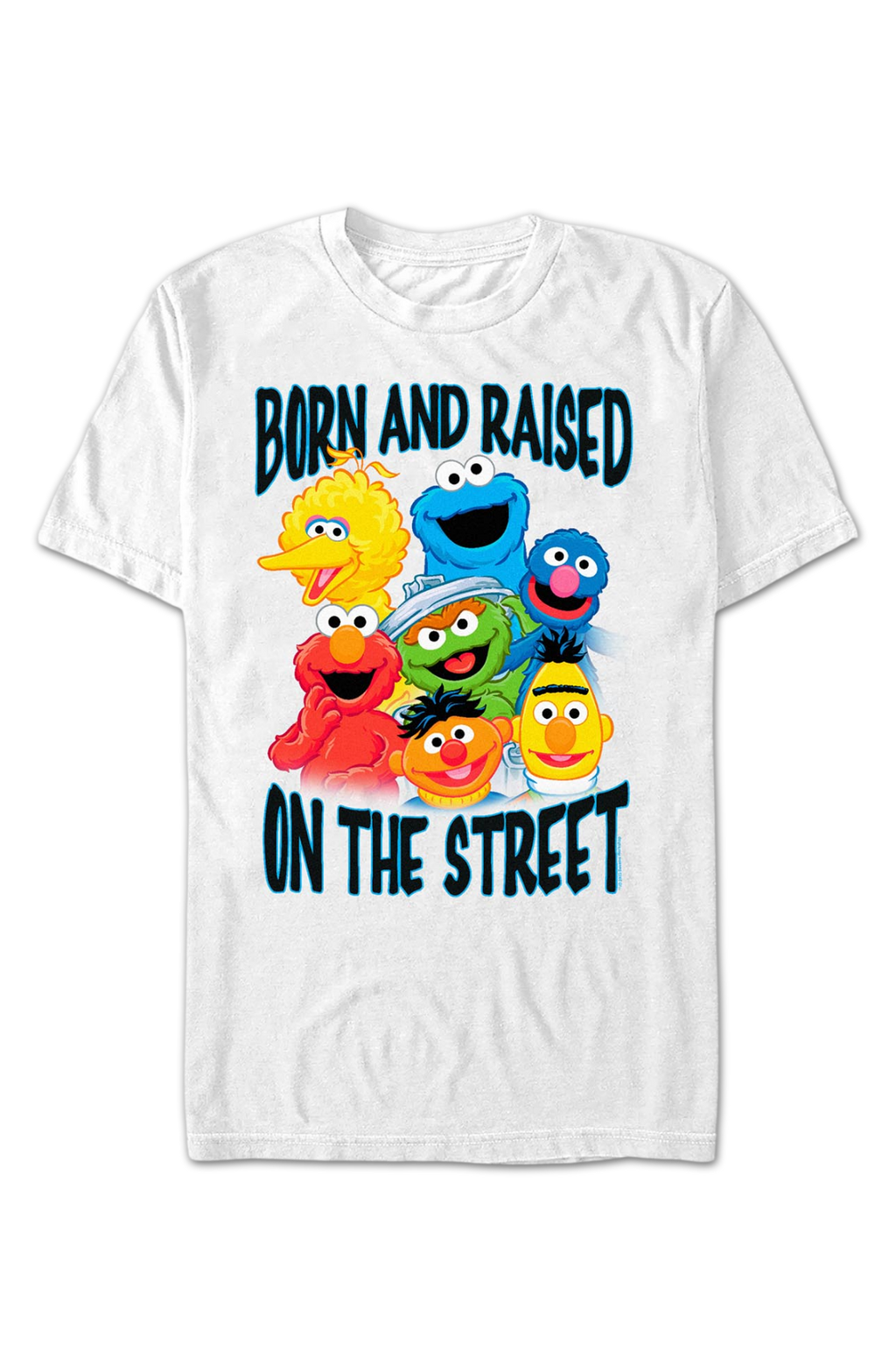 Born And Raised On The Street Sesame T-Shirt product image 2