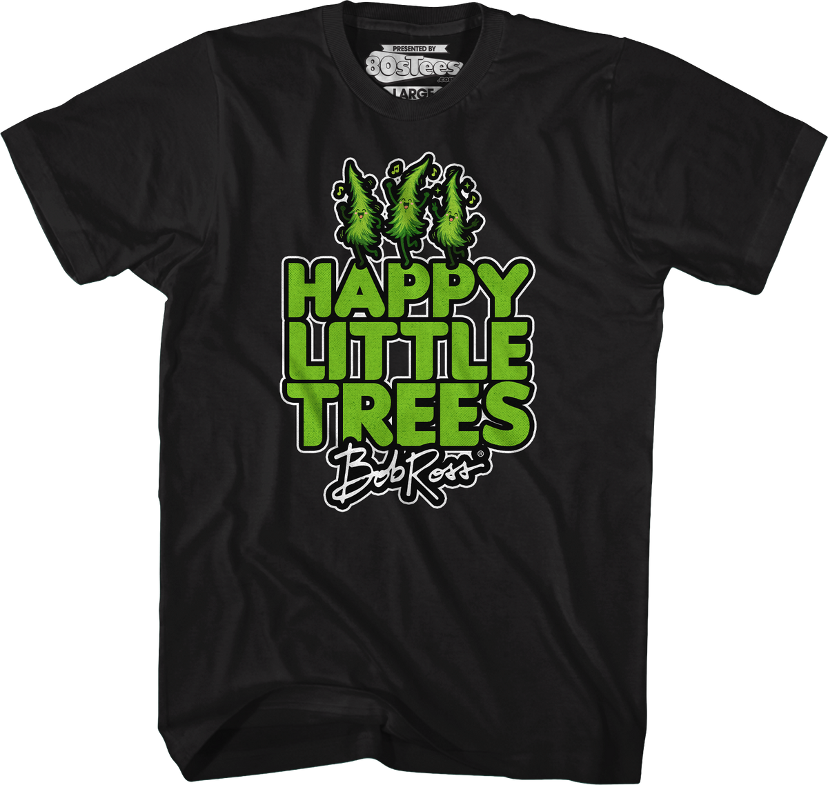 Happy Little Trees Bob Ross T-Shirt product image 1