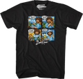 Four Squares Bob Ross T-Shirt product image 1
