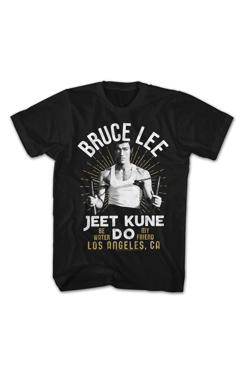Vintage Jeet Kune Do Be Water My Friend Bruce Lee T-Shirt product image 2