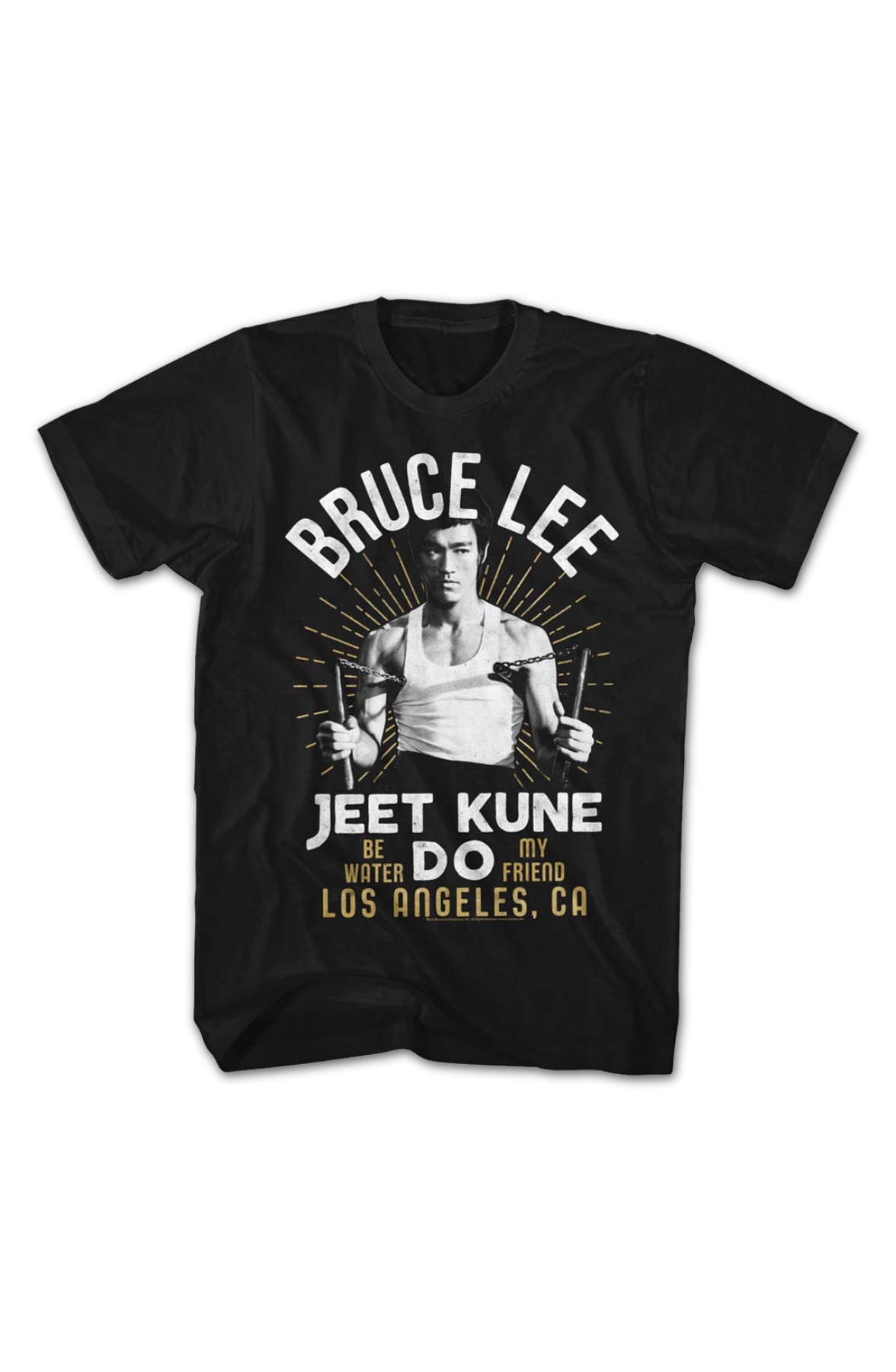 Vintage Jeet Kune Do Be Water My Friend Bruce Lee T-Shirt product image 2