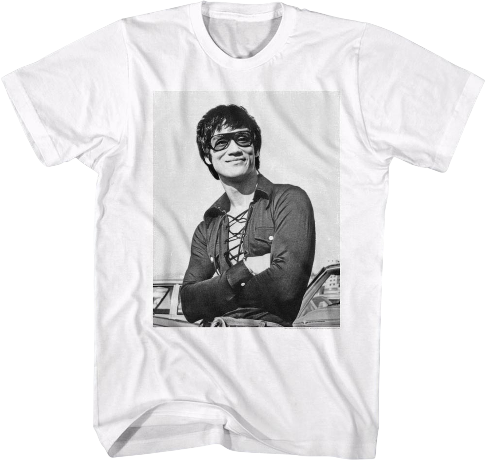 Arms Folded Stance Bruce Lee T-Shirt product image 1