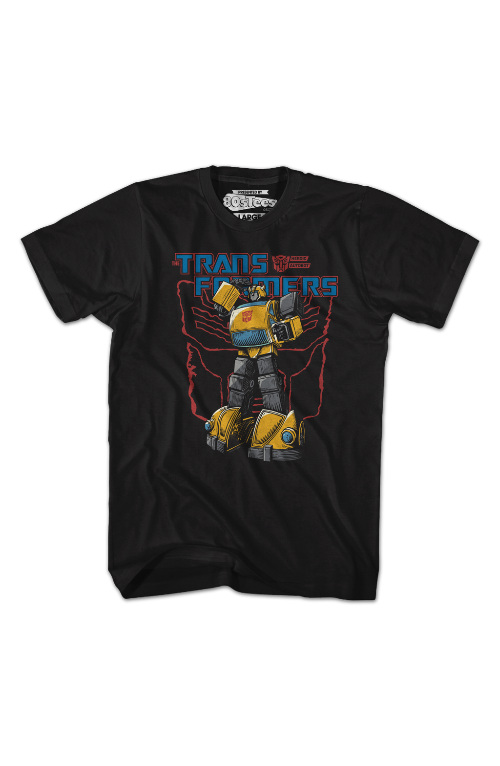 Bumblebee Battle Pose Transformers T-Shirt product image 2