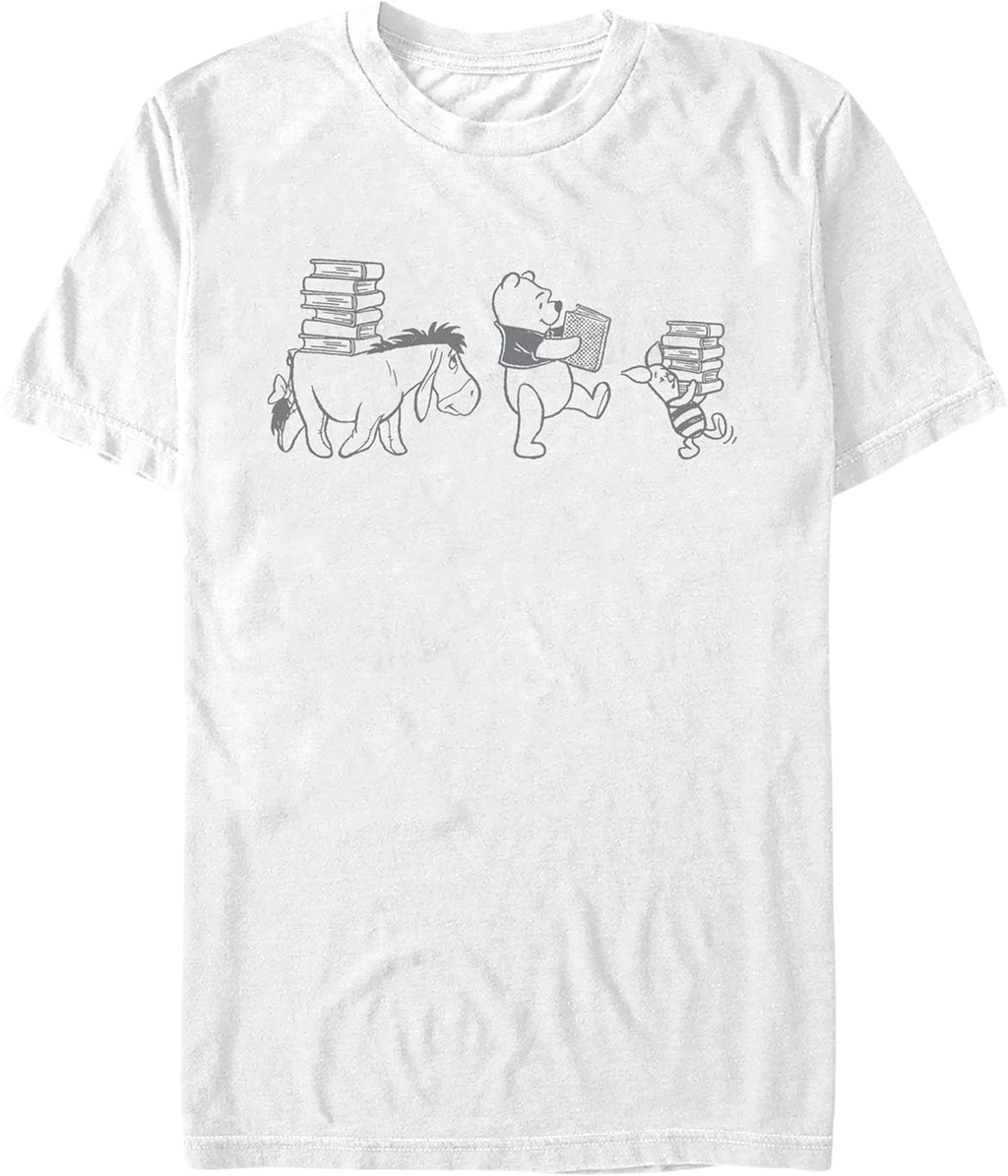 Carrying Books Winnie The Pooh T-Shirt product image 1
