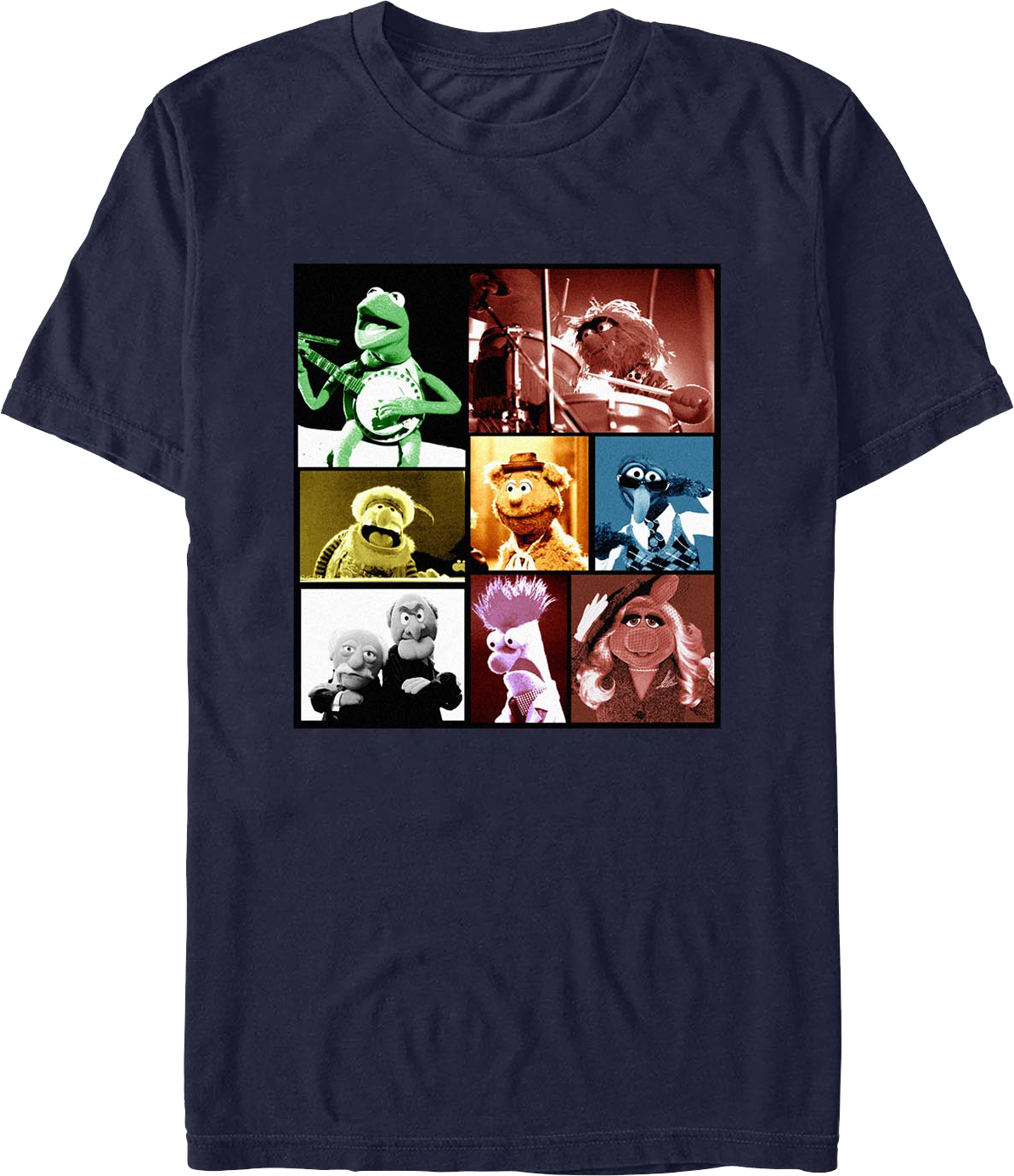 Character Collage Box Muppets T-Shirt product image 1