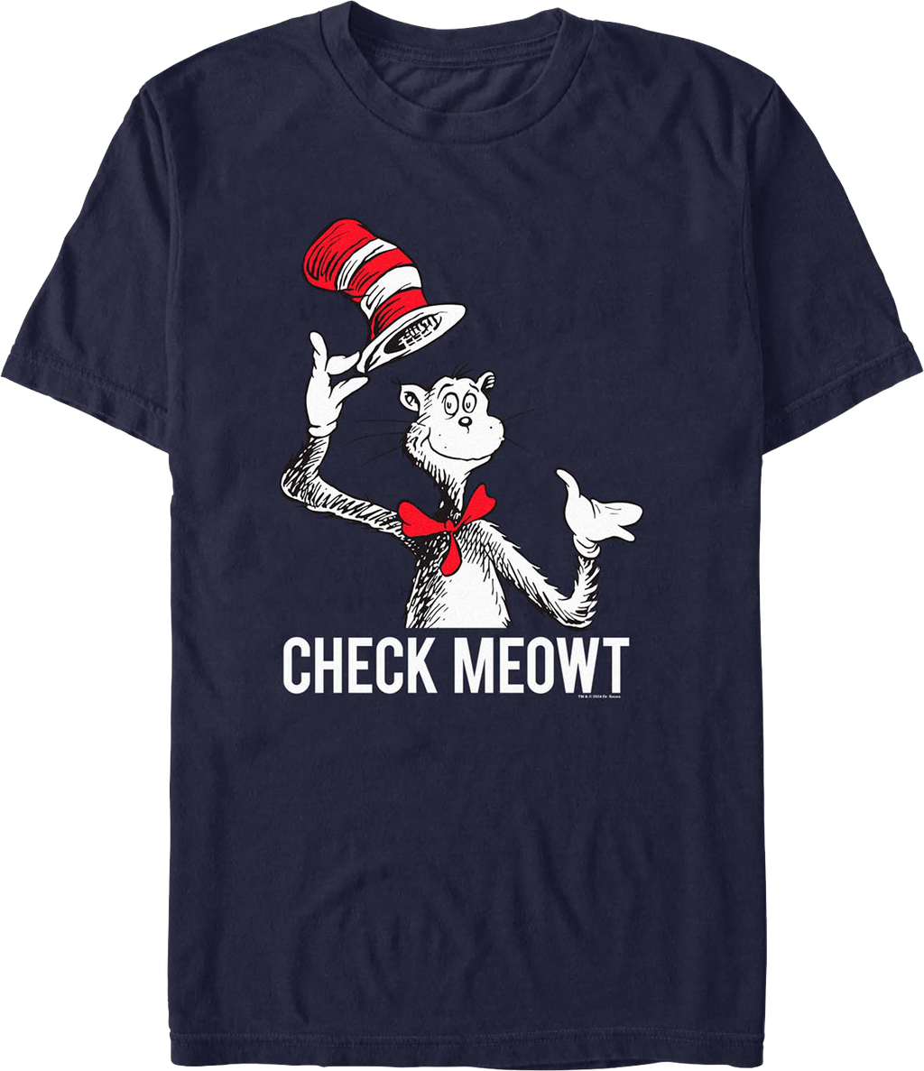 Check Meowt Dr. Seuss T-Shirt product image 1
