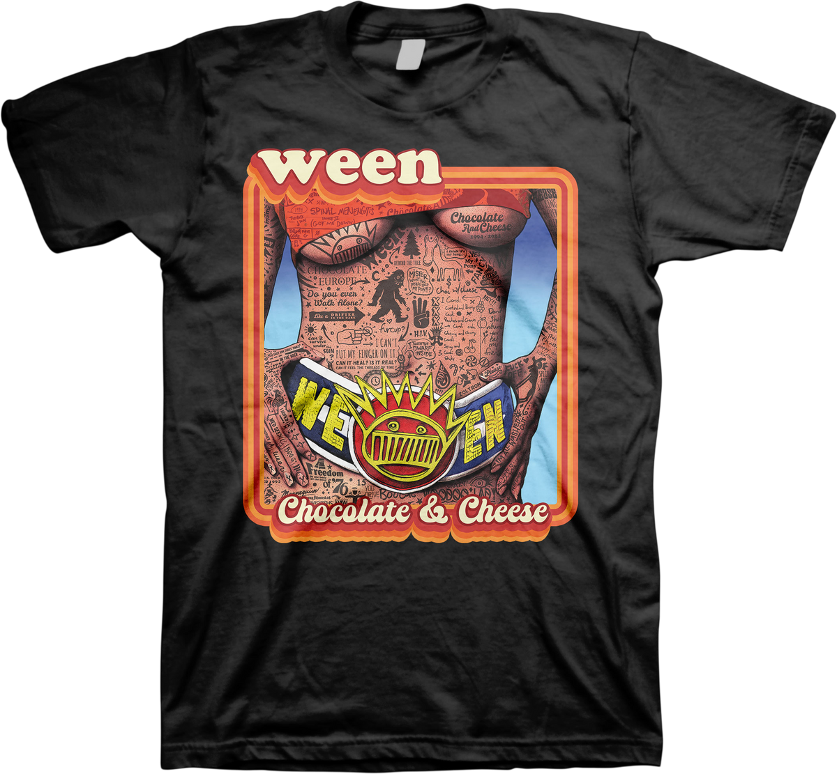 Chocolate & Cheese Ween T-Shirt product image 1