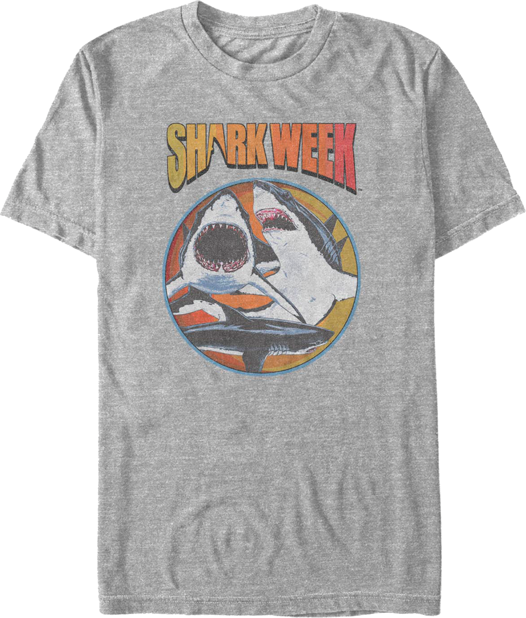 Circling Trio Shark Week T-Shirt product image 1