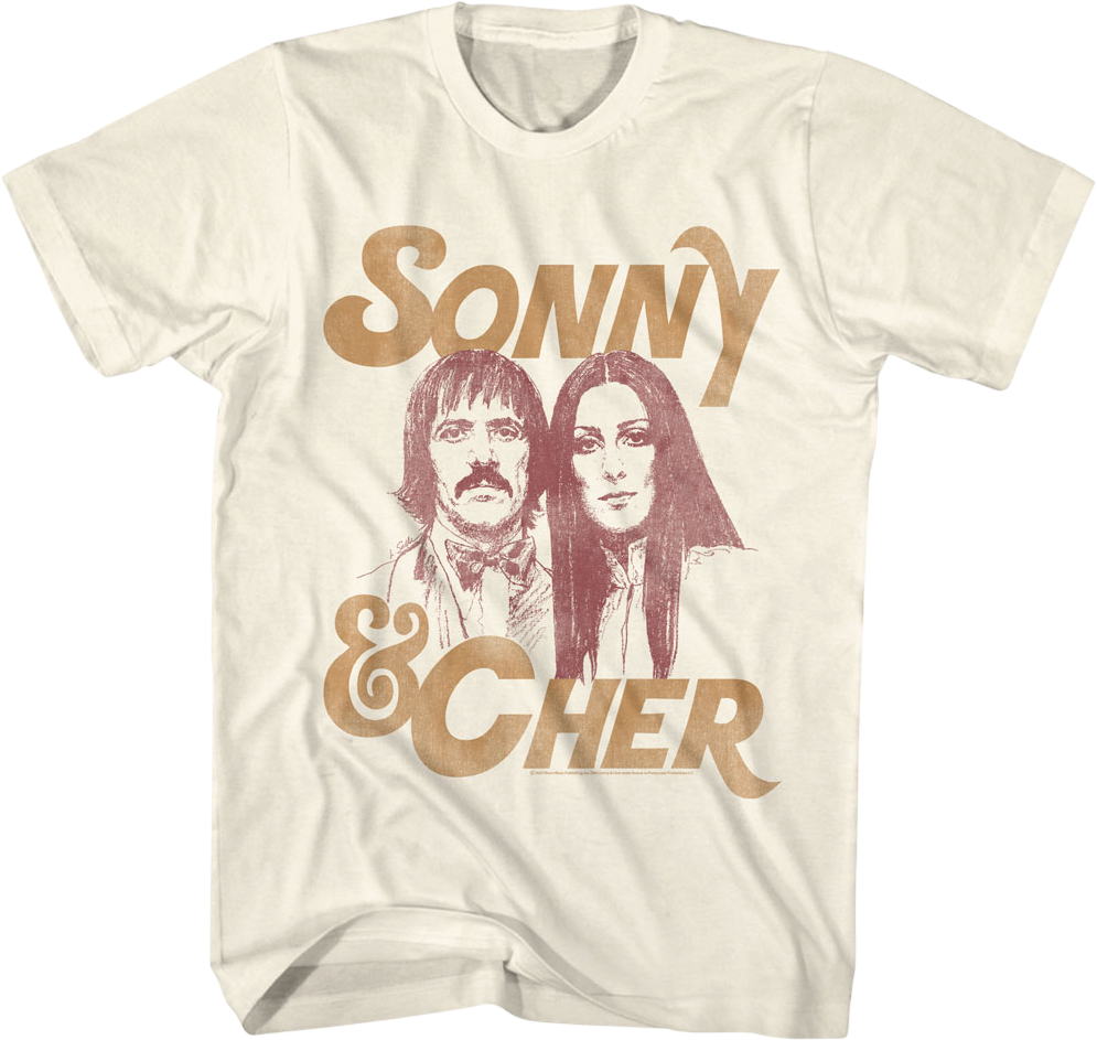 Classic Duo Sonny & Cher T-Shirt product image 1