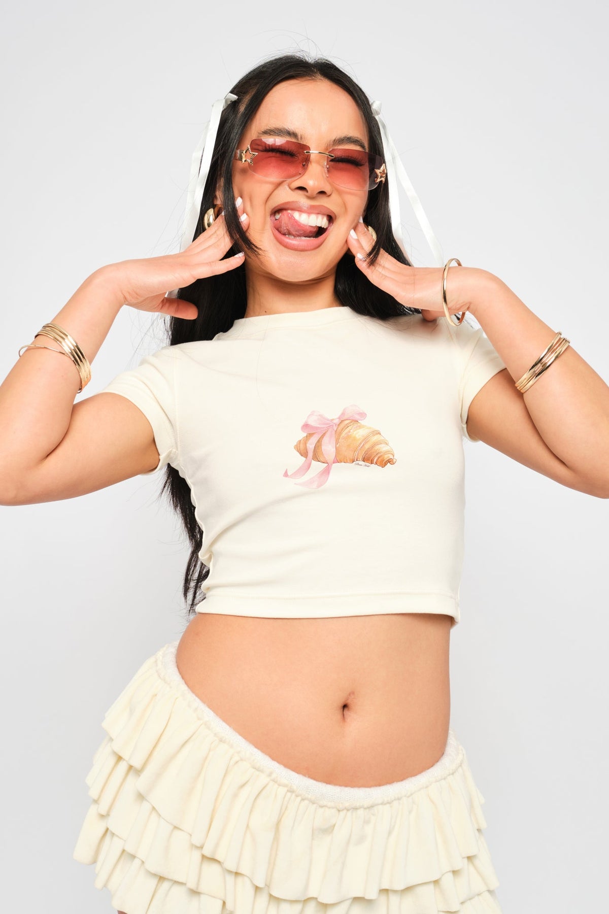 Croissant Baby Tee product image 6