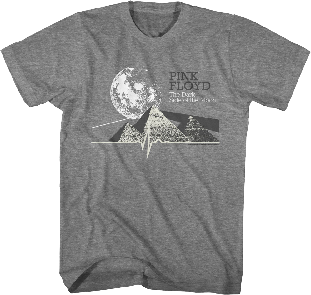 Vintage Dark Side of the Moon Pyramids Pink Floyd T-Shirt product image 1