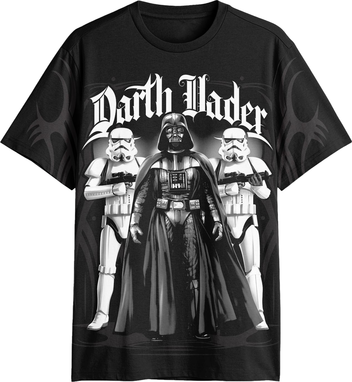 Darth Vader & Stormtroopers Cyber Sigilism Star Wars T-Shirt product image 1