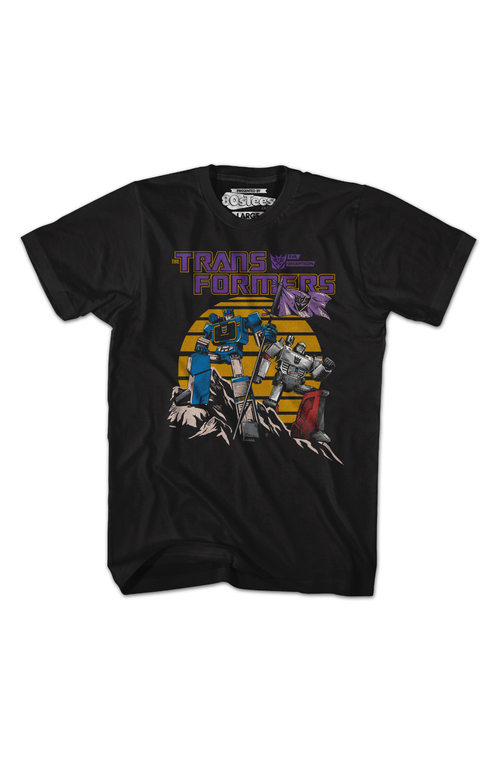 Decepticons Flag Transformers T-Shirt product image 2