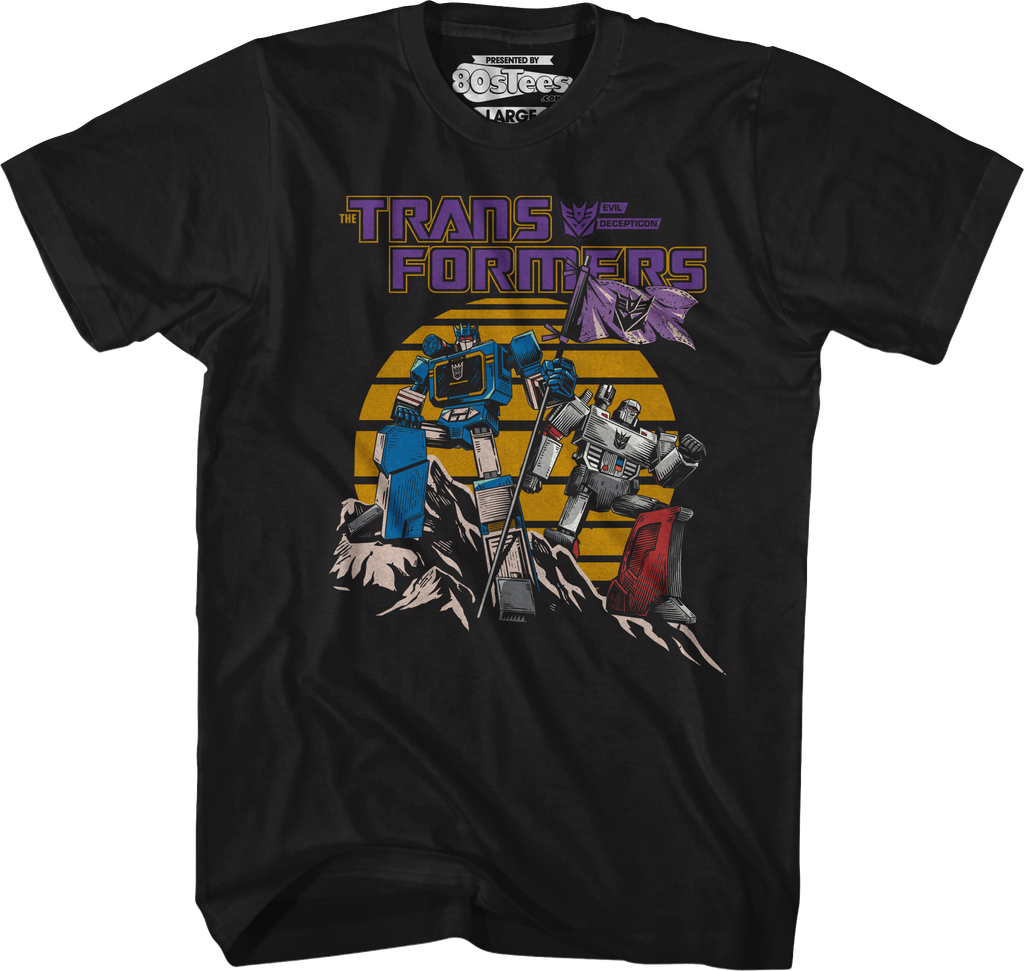 Decepticons Flag Transformers T-Shirt product image 1