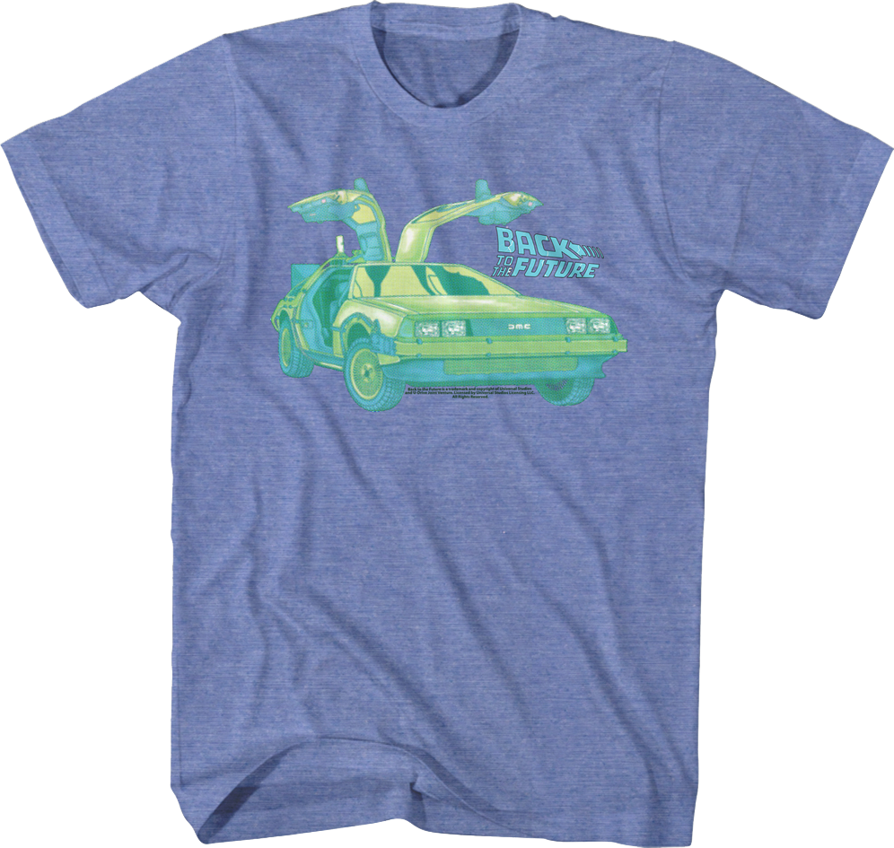 DeLorean Doors Opened Back To The Future T-Shirt product image 1