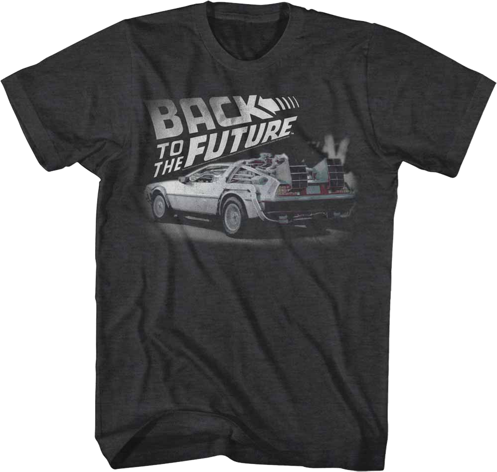 DeLorean Spotlight Back To The Future T-Shirt product image 1