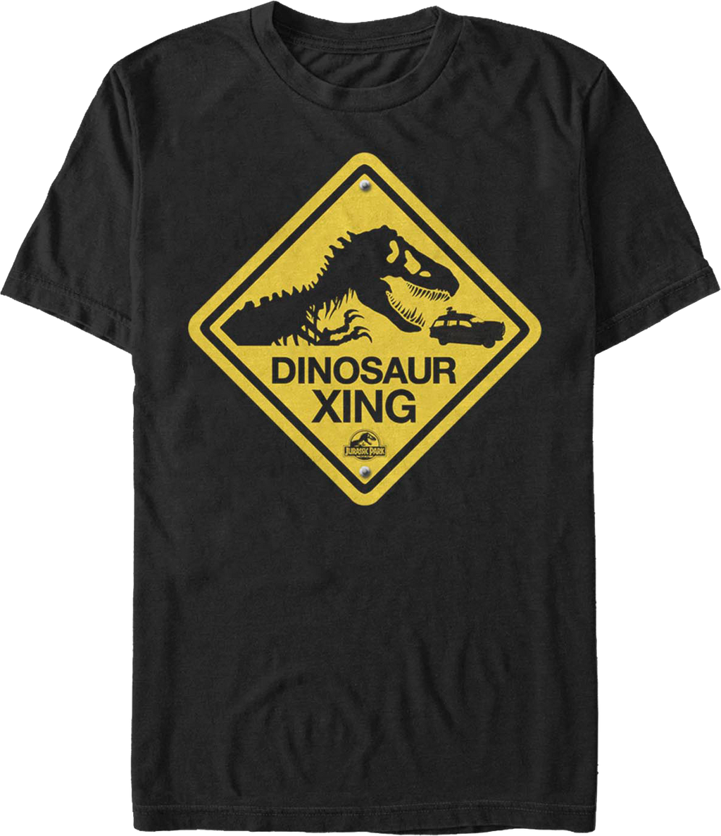 Dinosaur Xing Jurassic Park T-Shirt product image 1