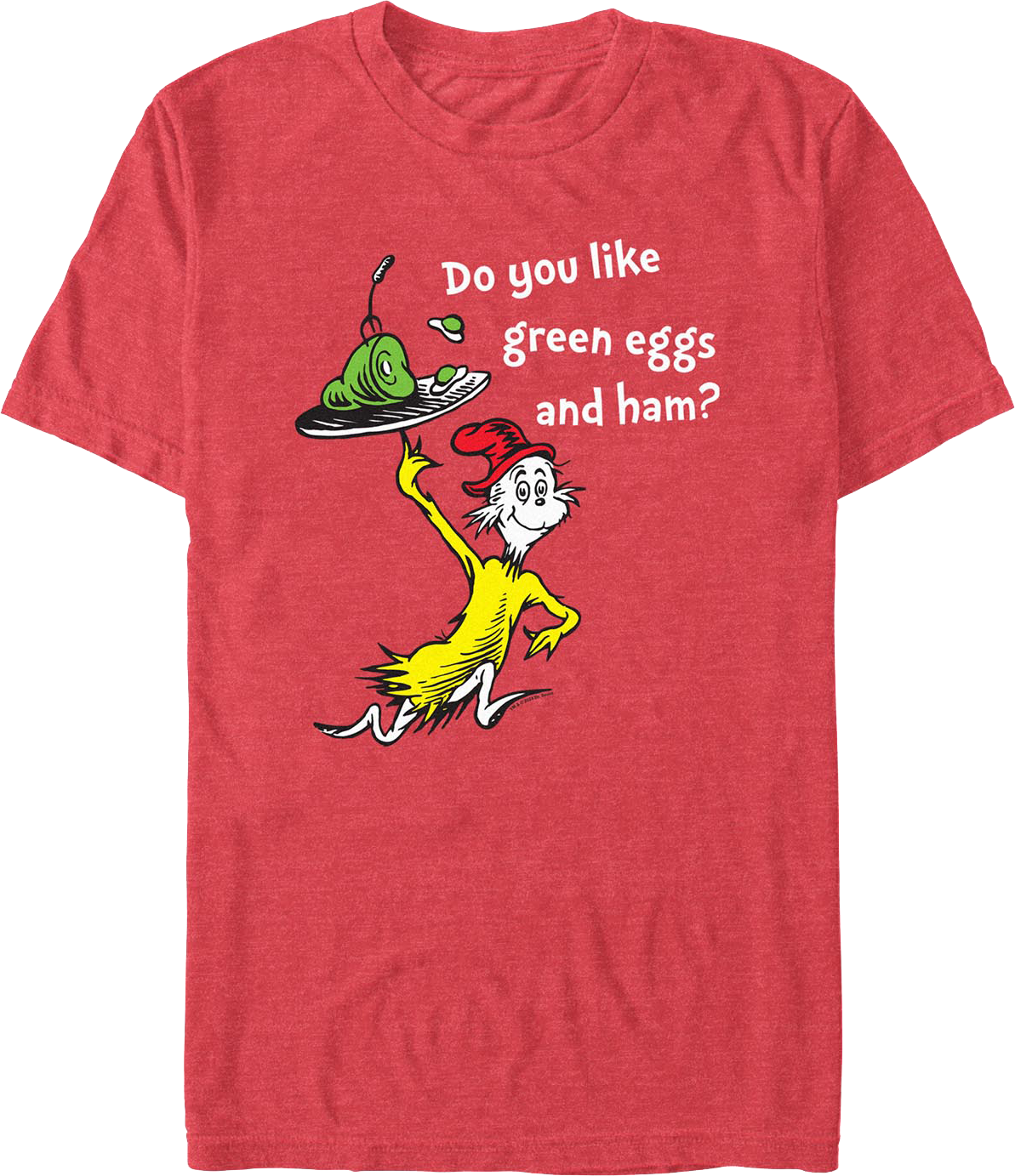 Do You Like Green Eggs and Ham Dr. Seuss T-Shirt product image 1