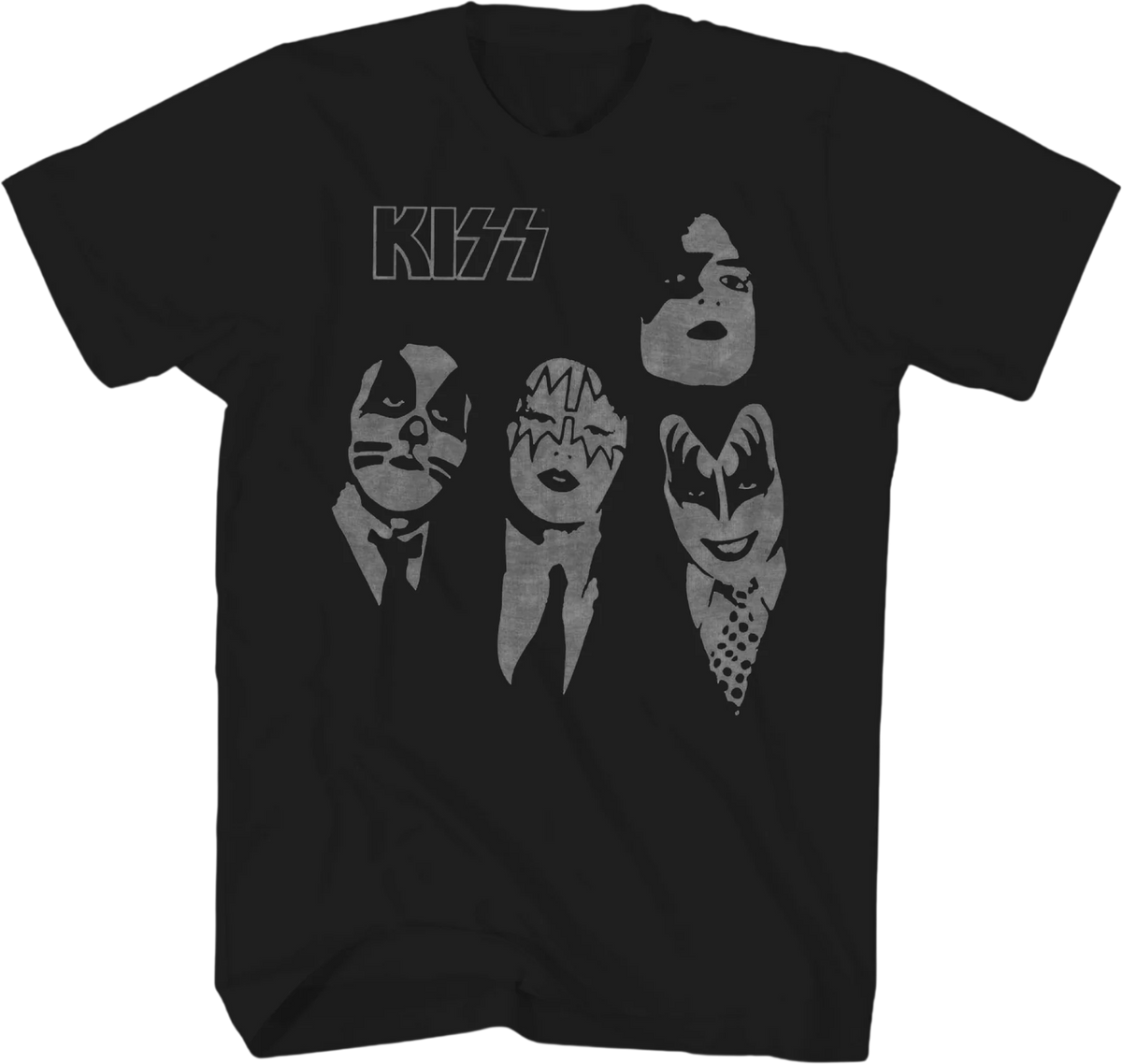 Dressed To Kill Faces KISS T-Shirt product image 1