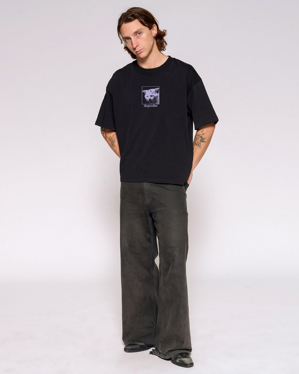 Ibuprofen Oversized Crop Tee product image 2