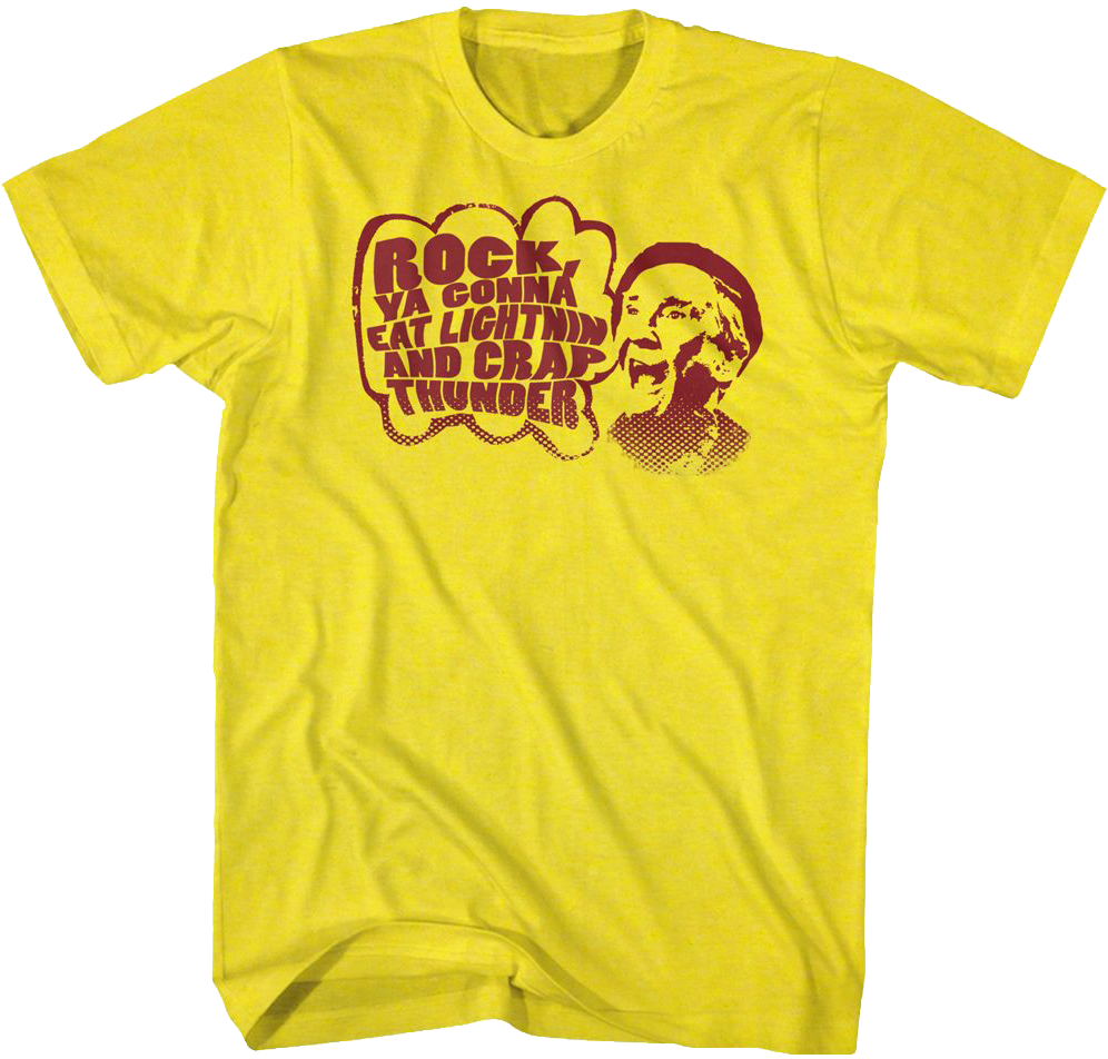 Mickey Eat Lightning And Crap Thunder Rocky T-Shirt product image 1