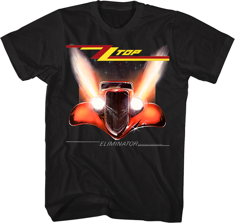 Eliminator Album Cover ZZ Top T-Shirt product image 1
