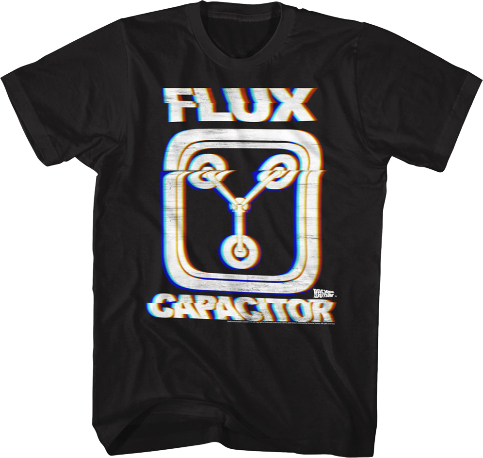 Tracking Flux Capacitor Back To The Future T-Shirt product image 1