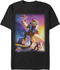 Fox McCloud Pose Super Mario Galaxy Movie Star T-Shirt product image 1