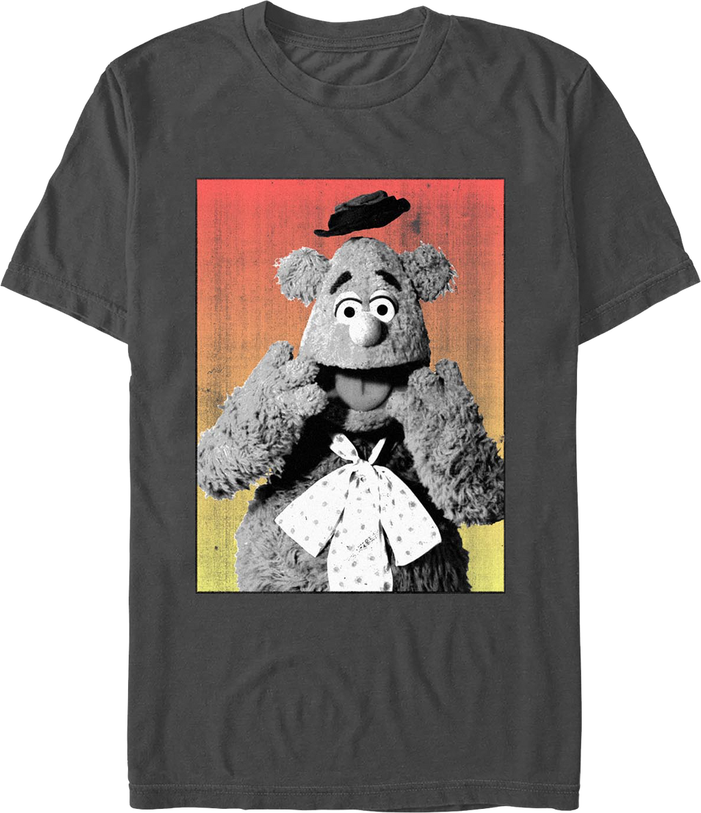Fozzie Bear Vintage Photo Muppets T-Shirt product image 1