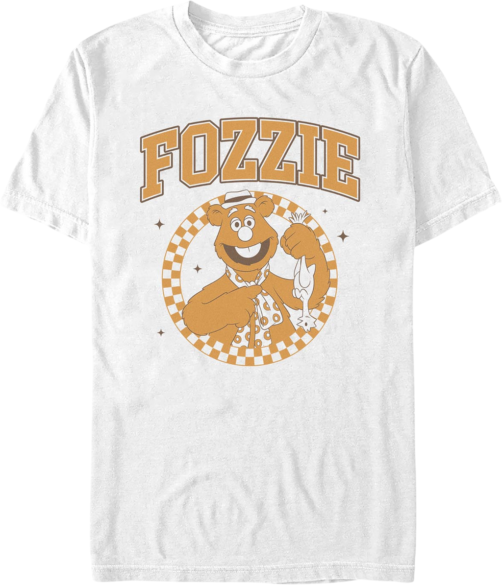 Fozzie Checkered Circle Muppets T-Shirt product image 1