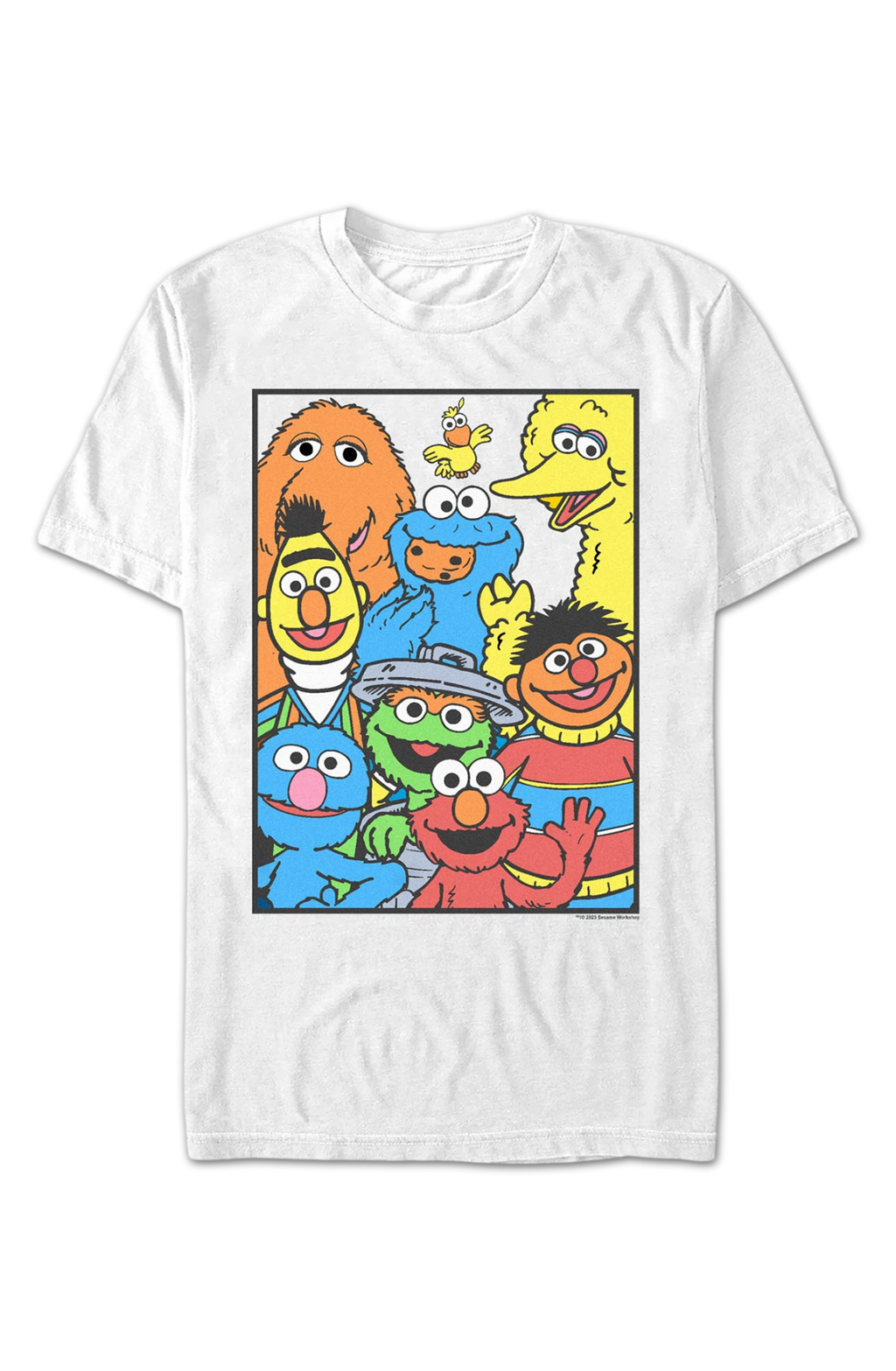 Framed Cast Photo Sesame Street T-Shirt product image 2