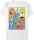 Framed Cast Photo Sesame Street T-Shirt product image 1