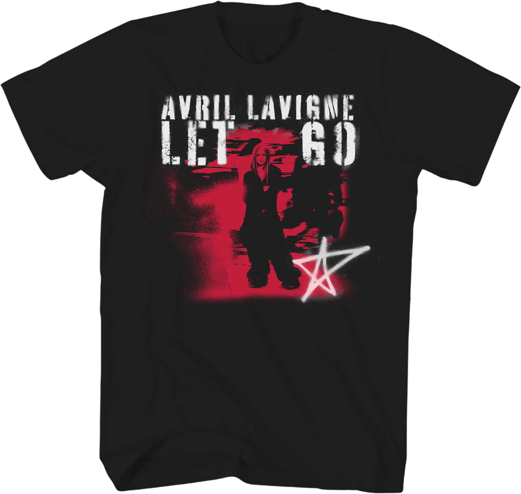 Front & Back Let Go Avril Lavigne T-Shirt product image 1