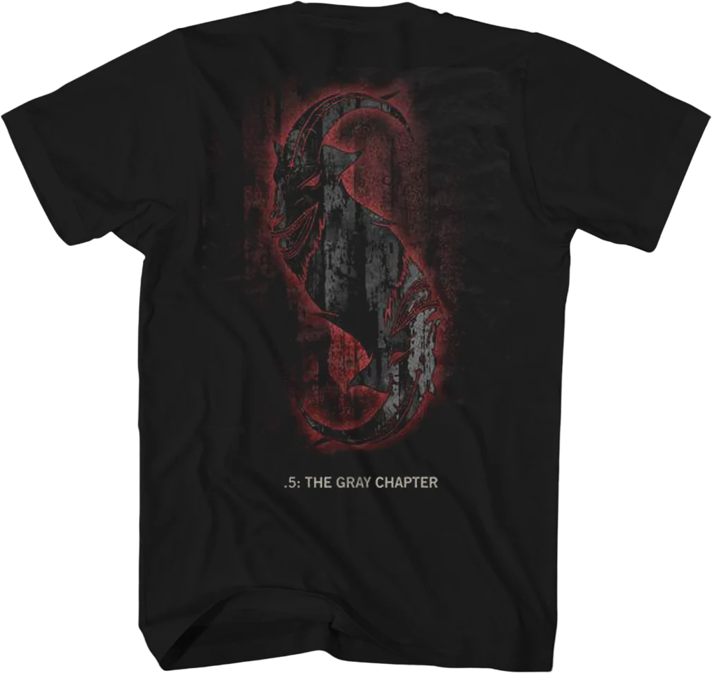 Front & Back The Gray Chapter Slipknot T-Shirt product image 3