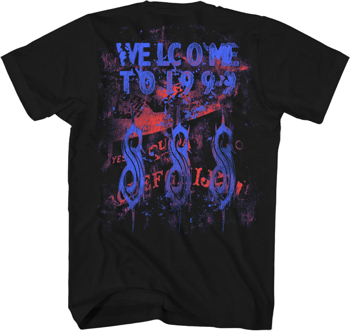 Front & Back Welcome To 1999 Slipknot T-Shirt product image 3