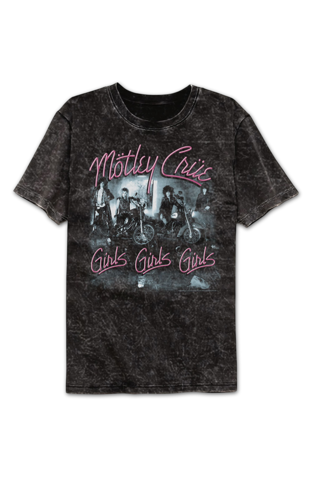 Girls Motley Crue Mineral Wash T-Shirt product image 2