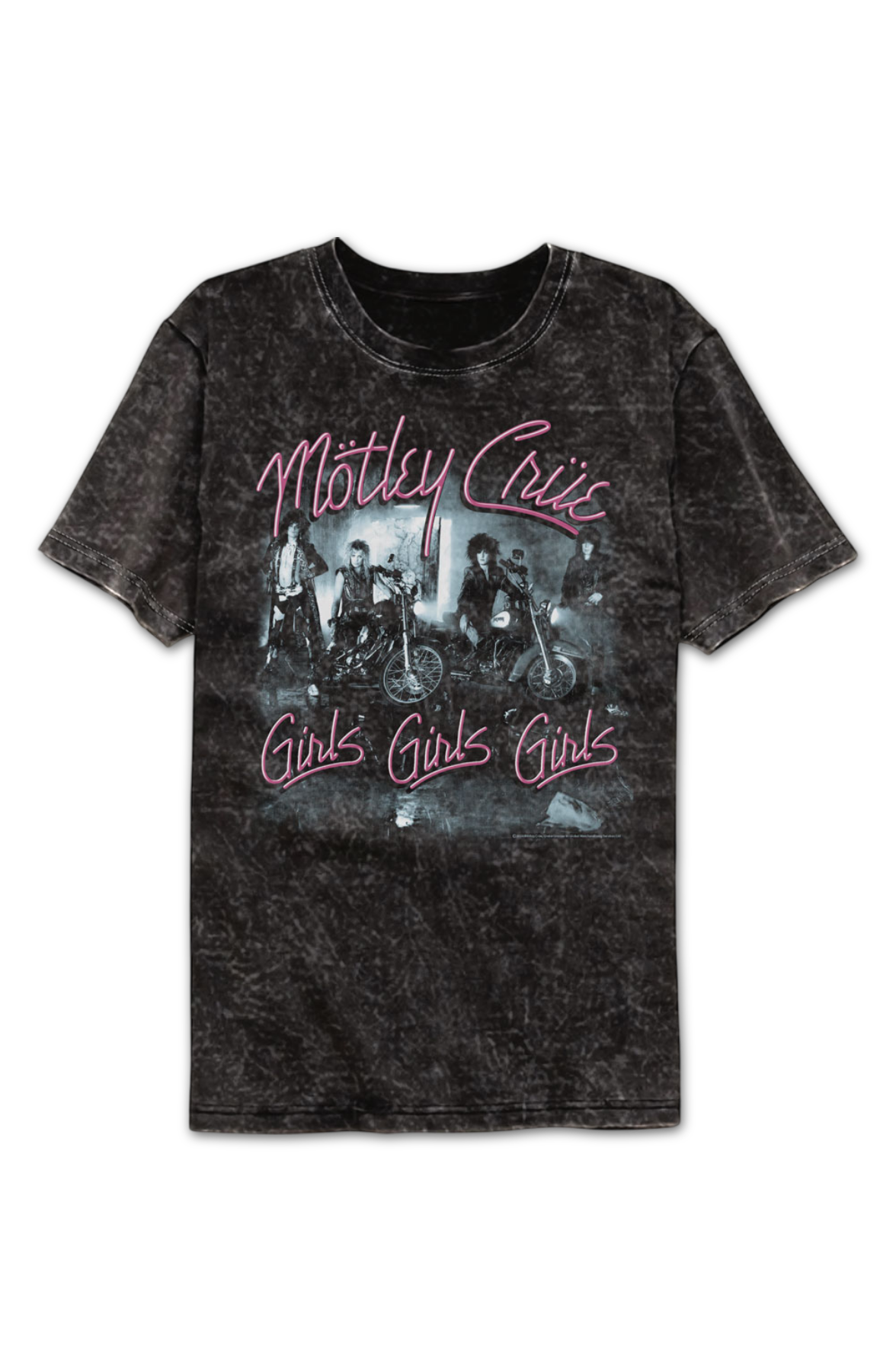 Girls Motley Crue Mineral Wash T-Shirt product image 2