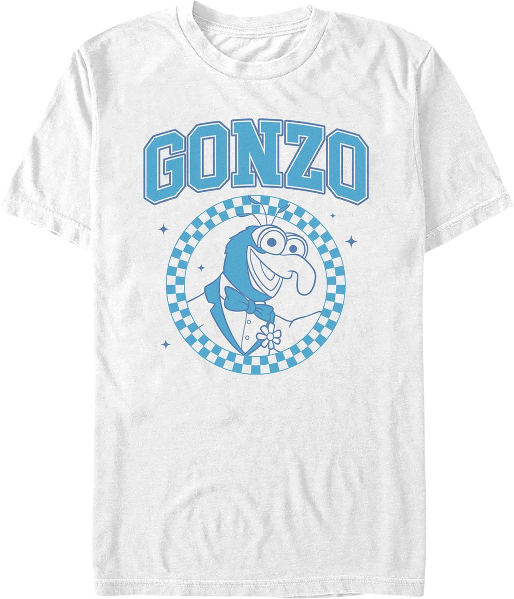 Gonzo Checkered Circle Muppets T-Shirt product image 1