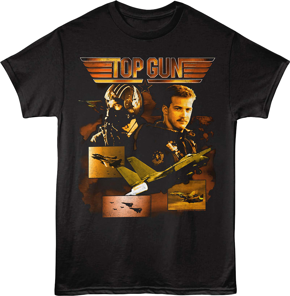 Goose Collage Top Gun T-Shirt product image 1
