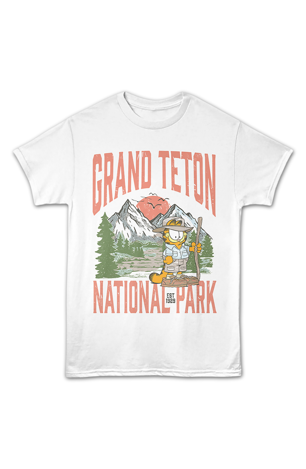Grand Teton National Park Garfield T-Shirt product image 2