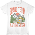 Grand Teton National Park Garfield T-Shirt product image 1