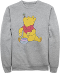 Gray Honey Bee Winnie The Pooh Sweatshirt product image 1