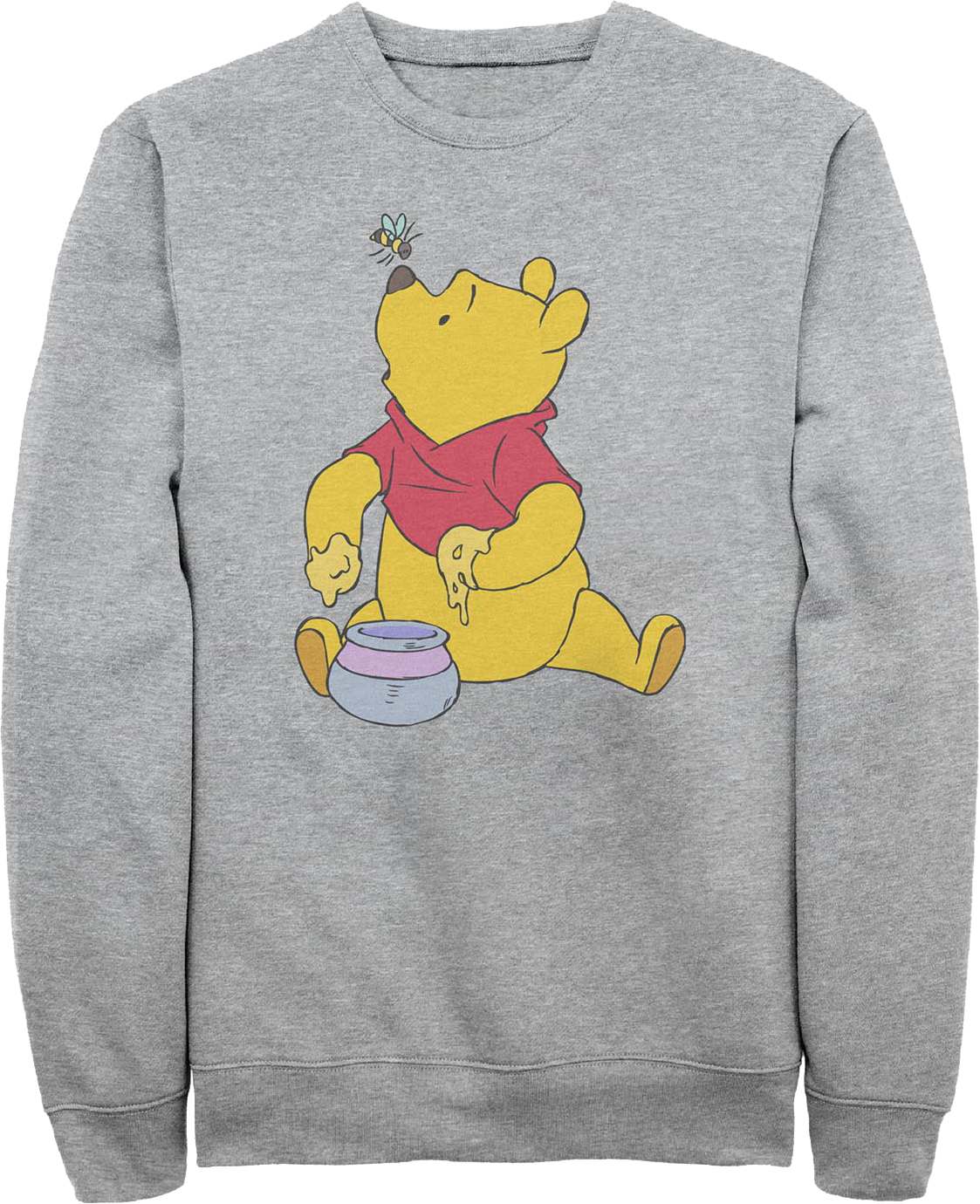 Gray Honey Bee Winnie The Pooh Sweatshirt product image 1