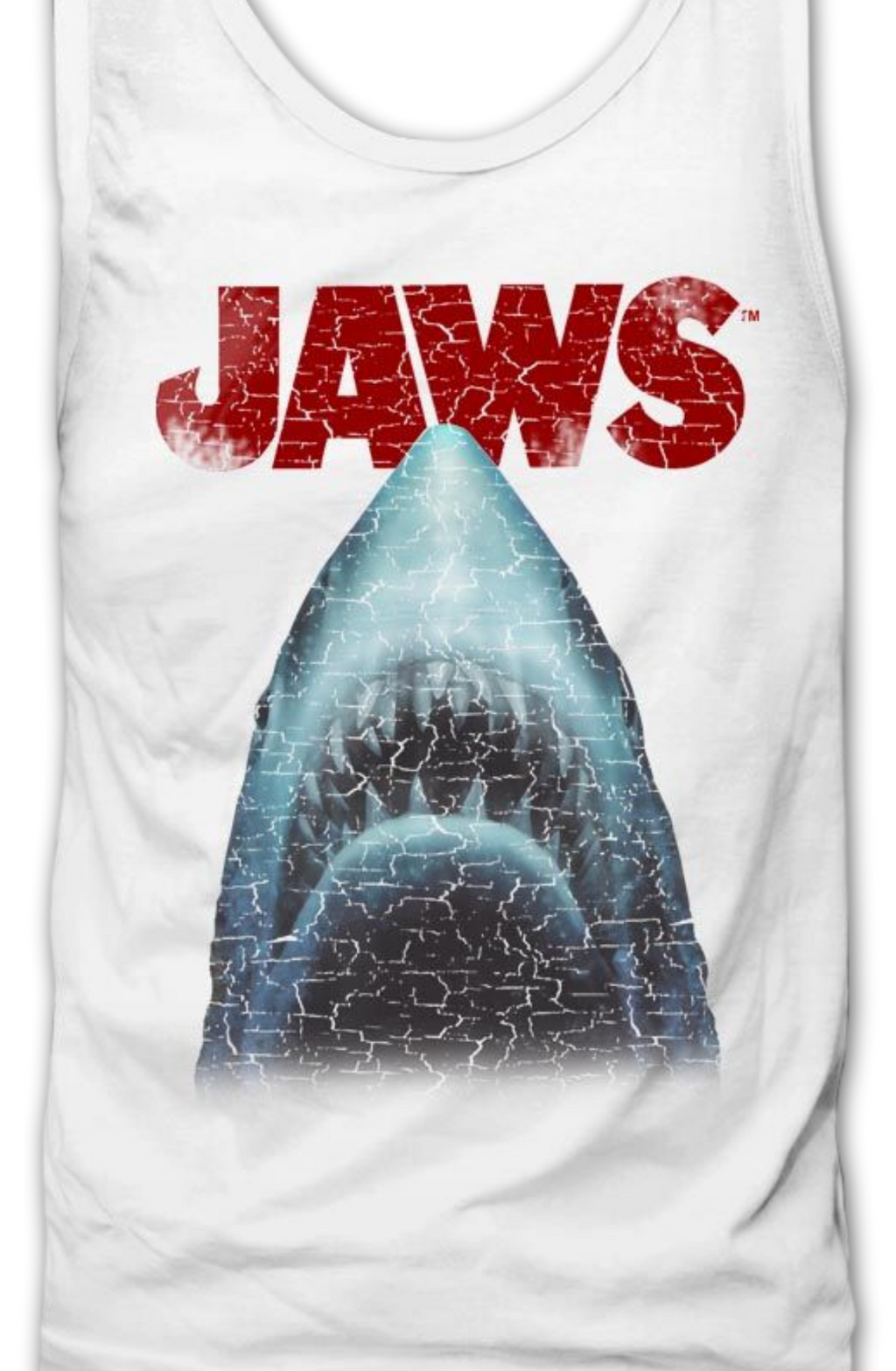 Great White Shark Jaws Tank Top