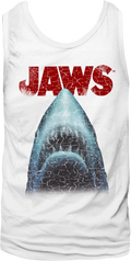 Great White Shark Jaws Tank Top