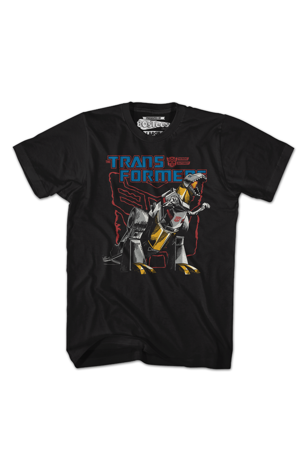 Grimlock Battle Pose Transformers T-Shirt product image 2